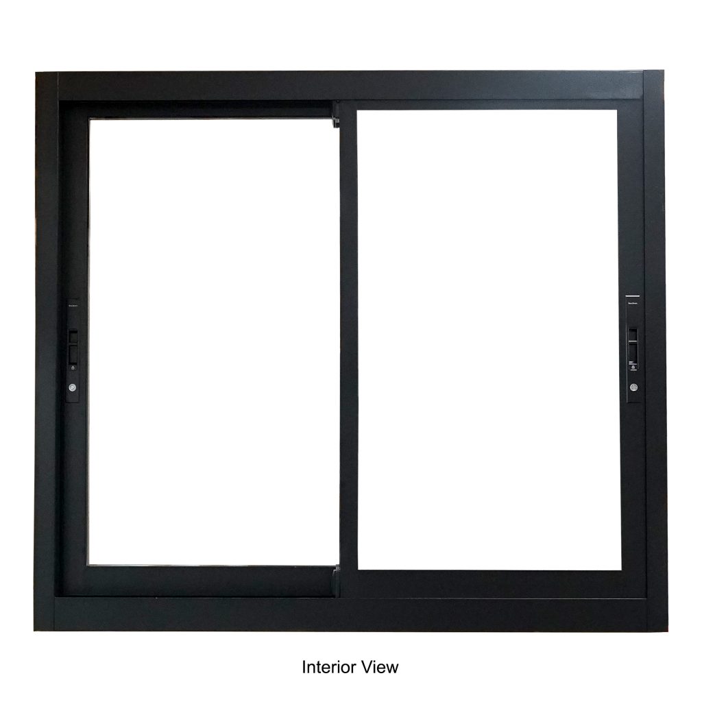 TEZA (Hurricane Rated) Aluminum Sliding Window with PVB Laminate Glass