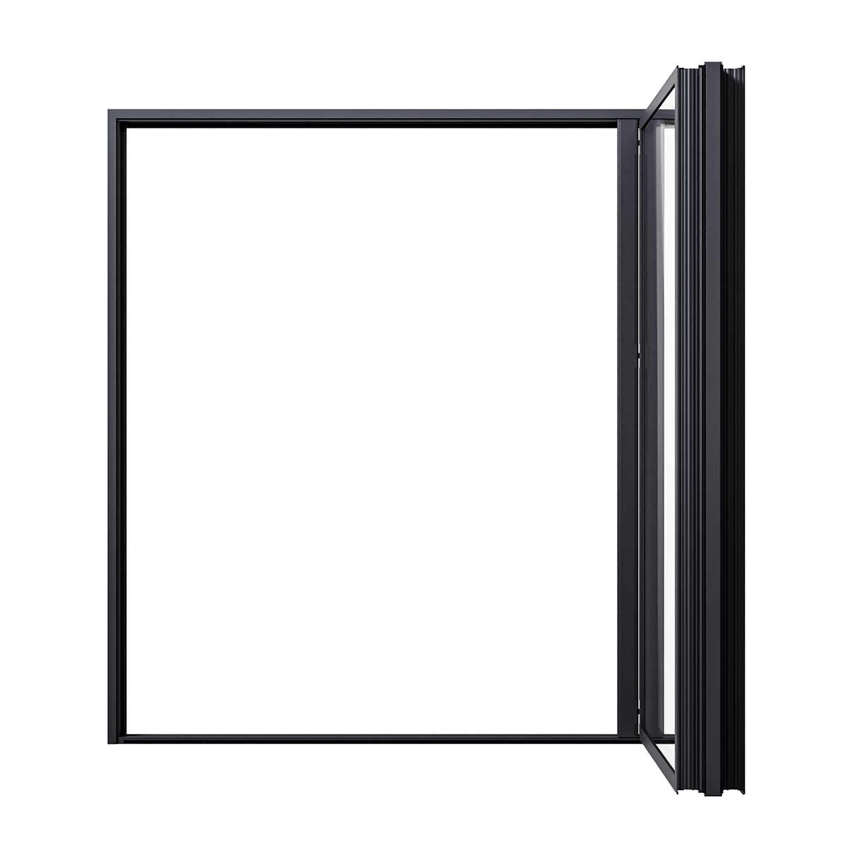 TEZA (Hurricane Rated) Aluminum Bi-Fold Door with PVB Laminate Glass - Image 15