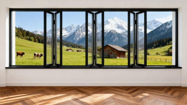 Teza 63 Series Free Fly Folding Window