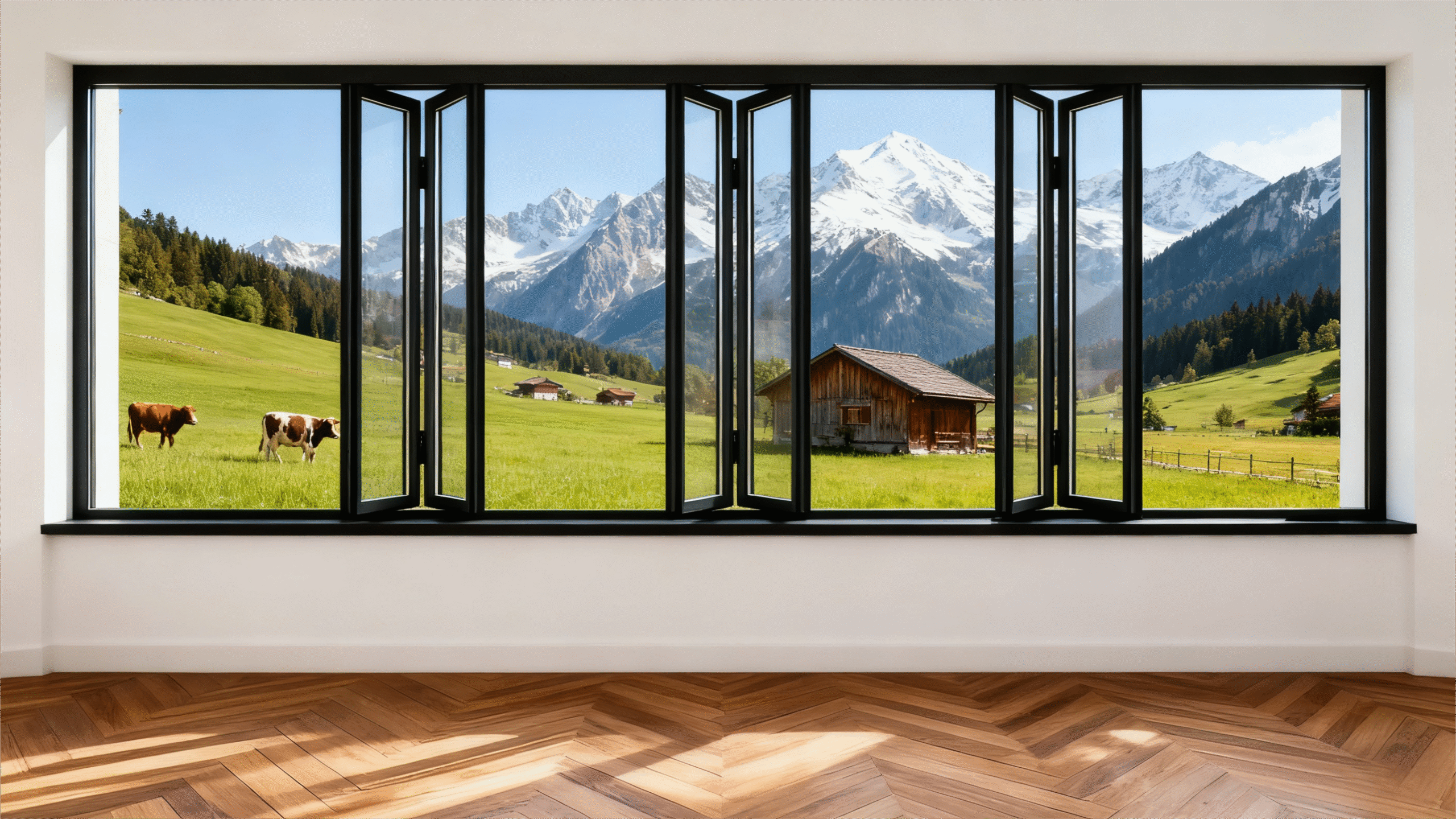 Teza 63 Series Free Fly Folding Window - Image 2