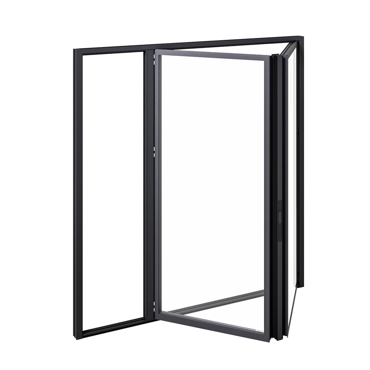 TEZA (Hurricane Rated) Aluminum Bi-Fold Door with PVB Laminate Glass - Image 12
