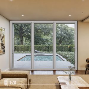 TEZA (Hurricane Rated) Aluminum Bi-Fold Door with PVB Laminate Glass - Image 23