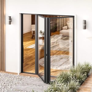 TEZA (Hurricane Rated) Aluminum Bi-Fold Door with PVB Laminate Glass - Image 7