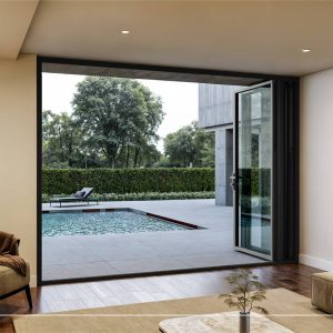 TEZA (Hurricane Rated) Aluminum Bi-Fold Door with PVB Laminate Glass - Image 19