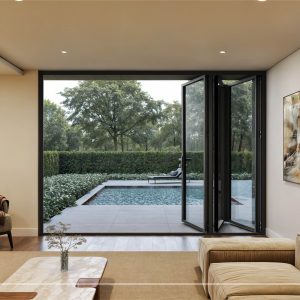 TEZA (Hurricane Rated) Aluminum Bi-Fold Door with PVB Laminate Glass - Image 5