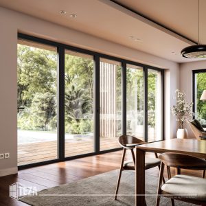 TEZA 85 Series Aluminum Bifold Door - Image 2