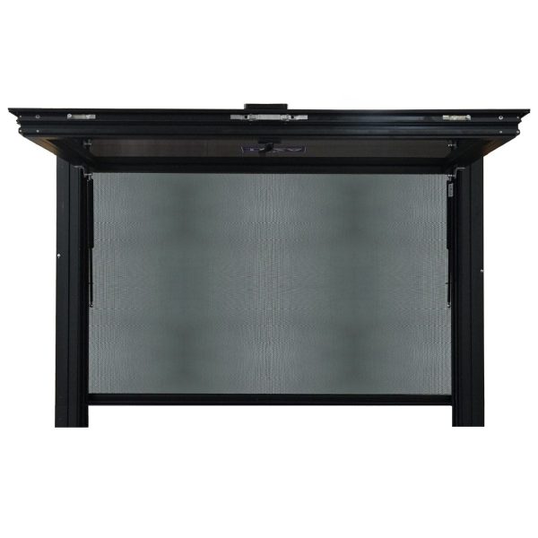 TEZA 65 Series Aluminum Hydraulic Window Without Bottom Frame