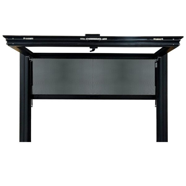 TEZA 65 Series Aluminum Hydraulic Window Without Bottom Frame