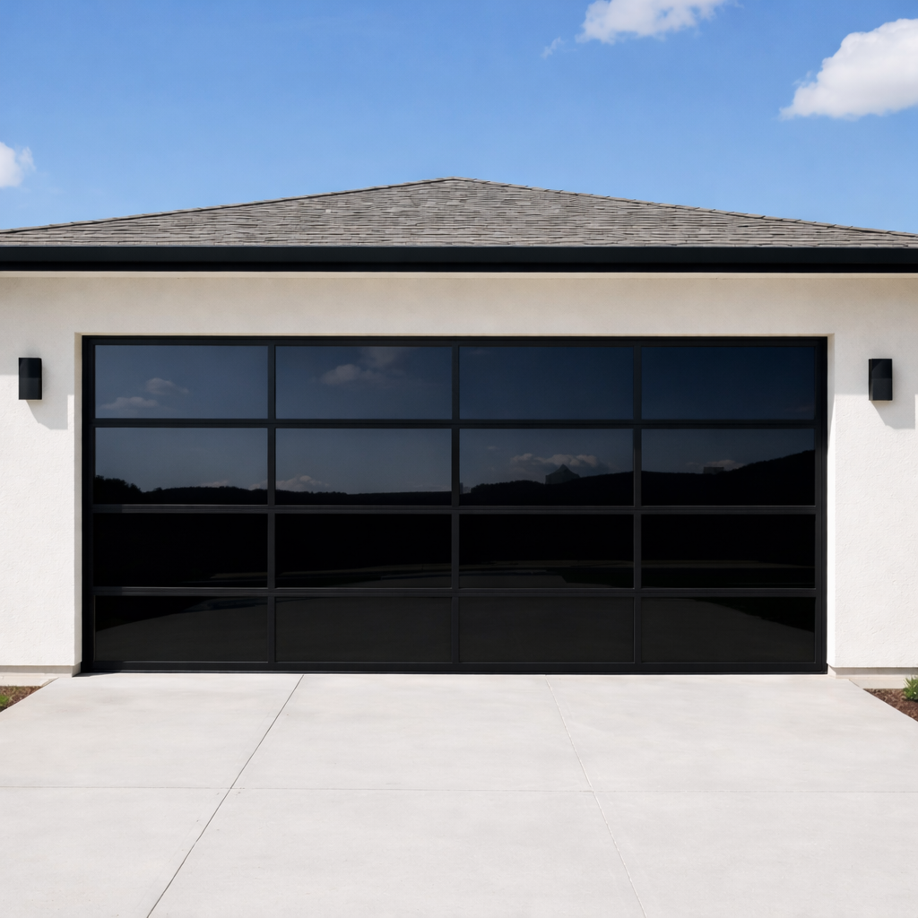 Teza Framed Garage Door - Image 1
