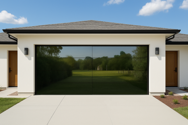 Teza Frameless Garage Door