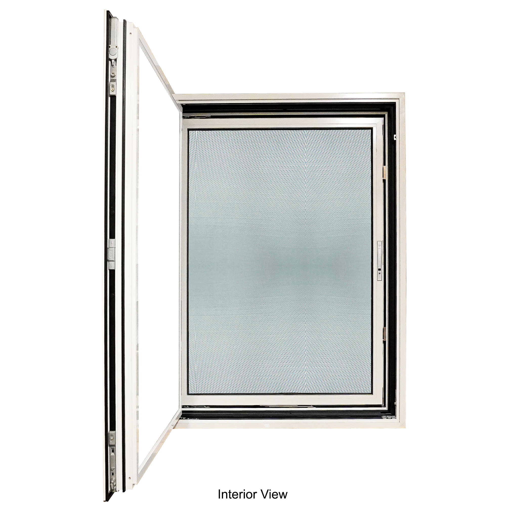 TEZA 87 Series (NFRC) Slim Aluminum In Swing Tilt & Turn Casement Window - Image 7