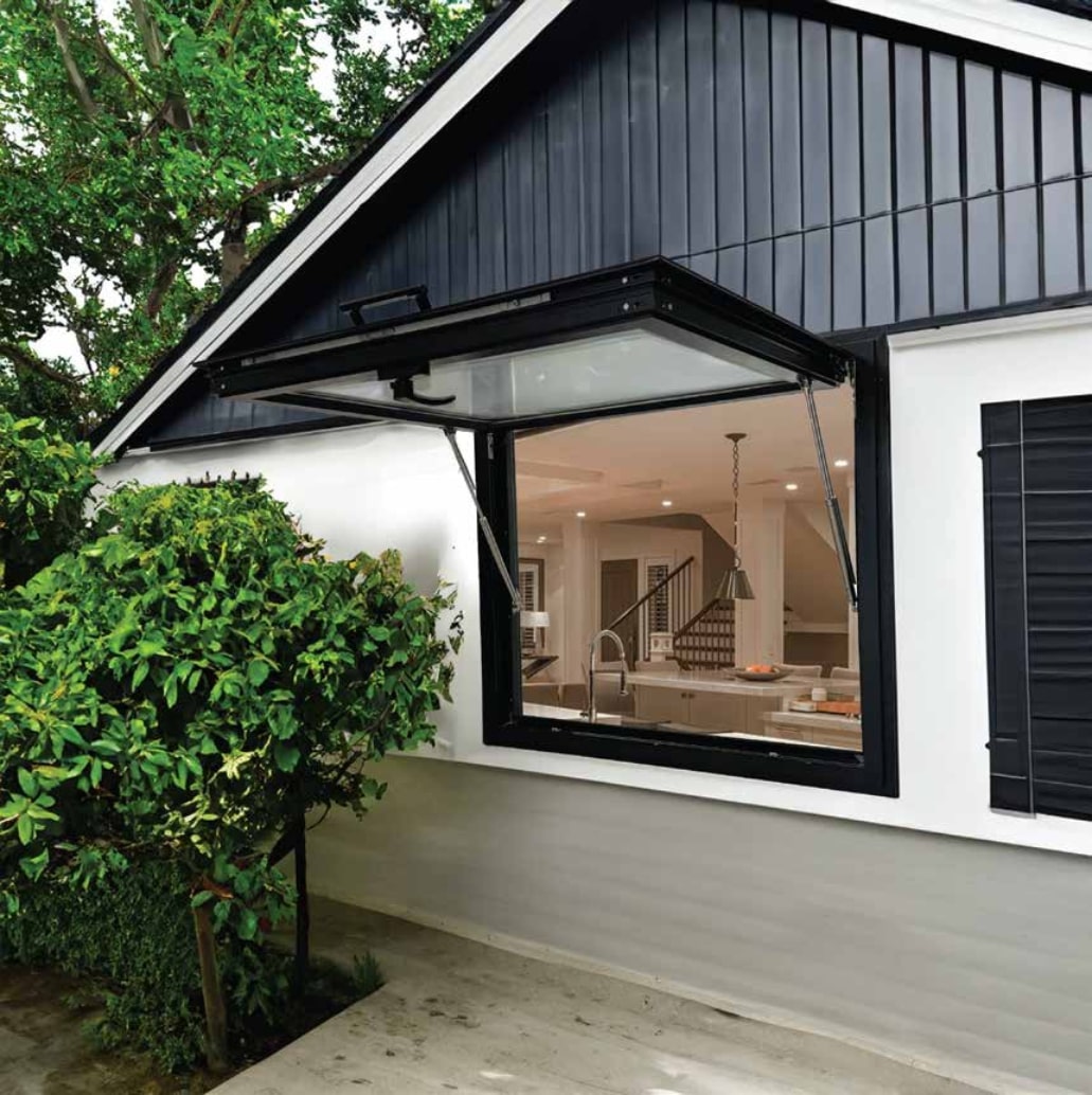 TEZA 65 Series Aluminum Hydraulic Window With Bottom Frame - Image 1