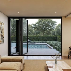 TEZA (Hurricane Rated) Aluminum Bi-Fold Door with PVB Laminate Glass - Image 9
