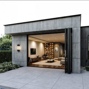 TEZA (Hurricane Rated) Aluminum Bi-Fold Door with PVB Laminate Glass - Image 24