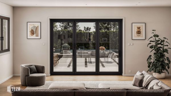 TEZA 95 Series Aluminum Bifold Door