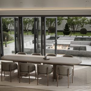 TEZA 95 Series Aluminum Bifold Door - Image 10