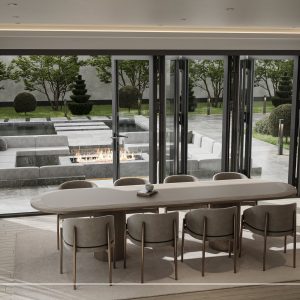 TEZA 95 Series Aluminum Bifold Door - Image 12