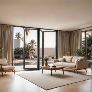 TEZA 95 Series Aluminum Bifold Door - Image 1