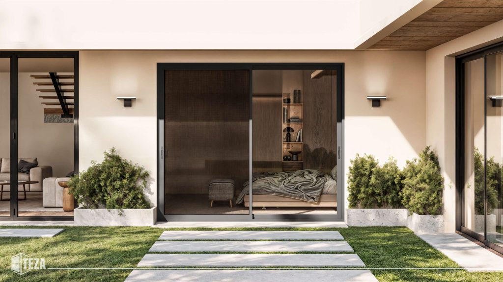 Teza 155 Series Aluminum Sliding Patio Door