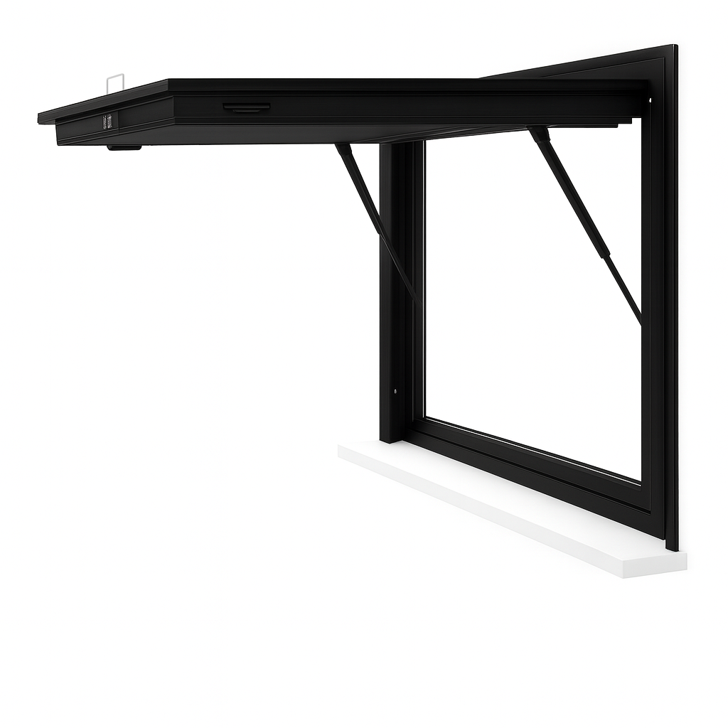 TEZA 65 Series Aluminum Hydraulic Window Without Bottom Frame - Image 15