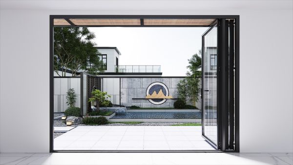 TEZA 85 Series Aluminum Bifold Door
