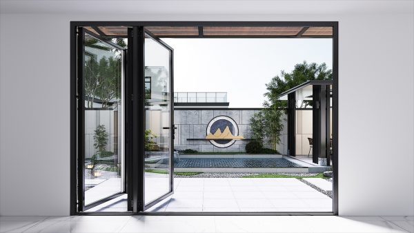 TEZA 85 Series Aluminum Bifold Door