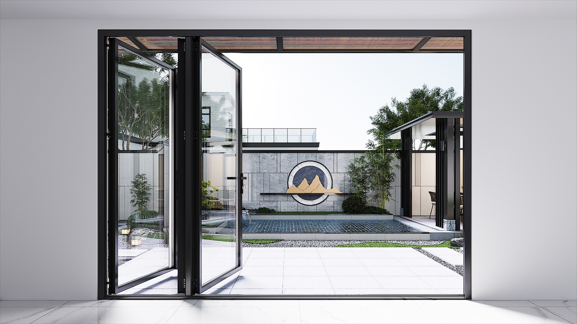 TEZA 85 Series Aluminum Bifold Door - Image 26