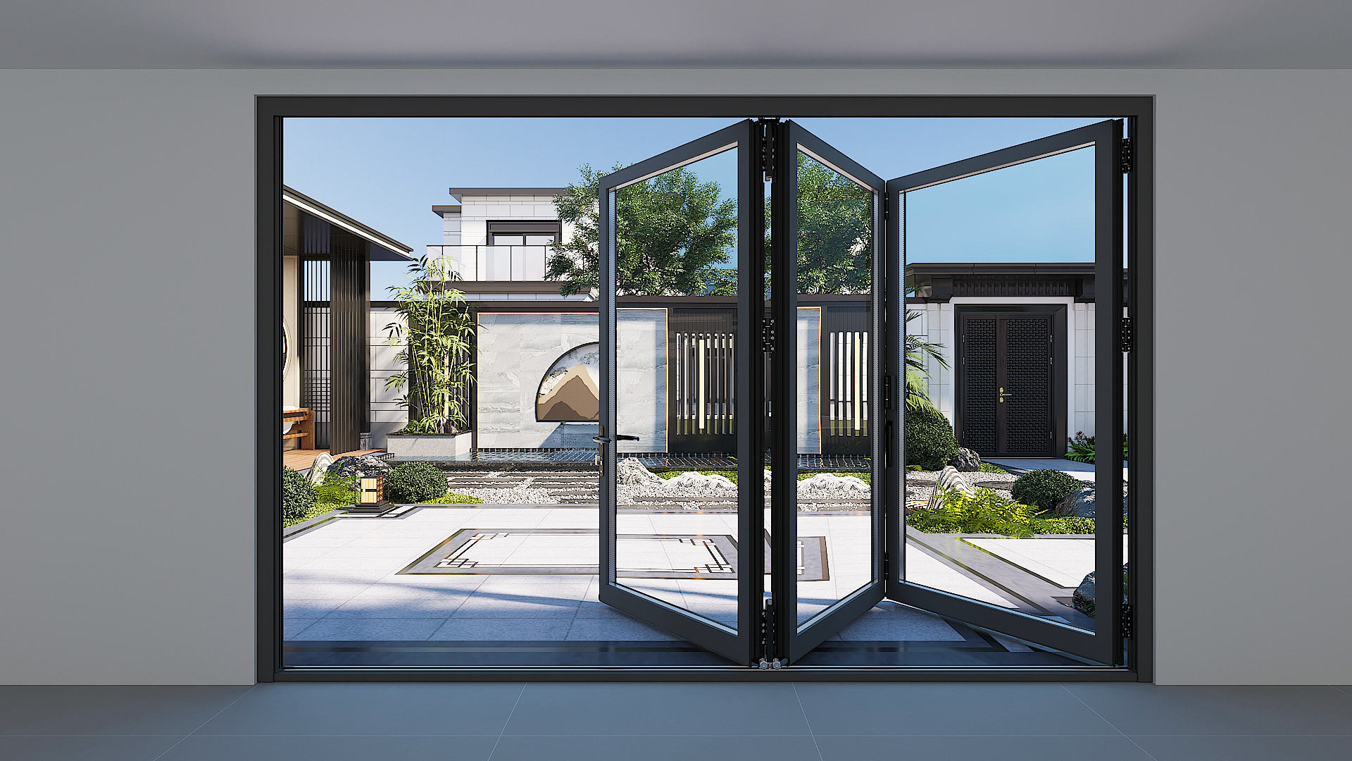 TEZA 95 Series Aluminum Bifold Door - Image 14