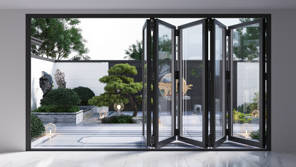 TEZA 95 Series Aluminum Bifold Door