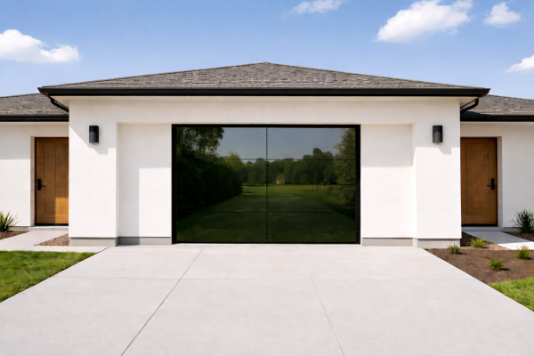 Teza Frameless Garage Door
