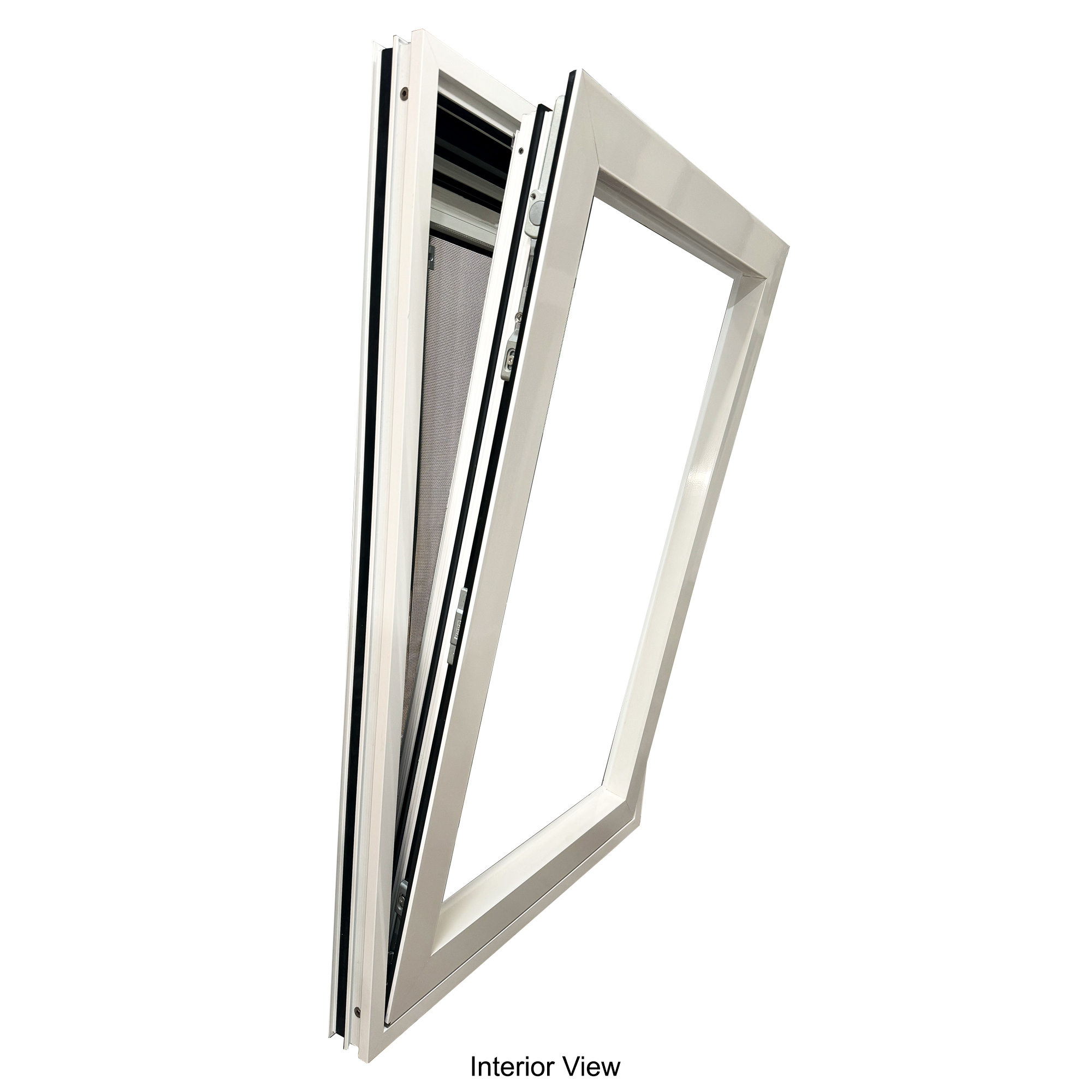TEZA (Hurricane Rated) Aluminum In-Swing Tilt and Turn Casement Window with PVB Laminate Glass - Image 9