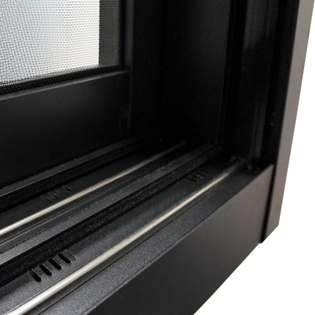 TEZA (Hurricane Rated) Aluminum Sliding Window with PVB Laminate Glass