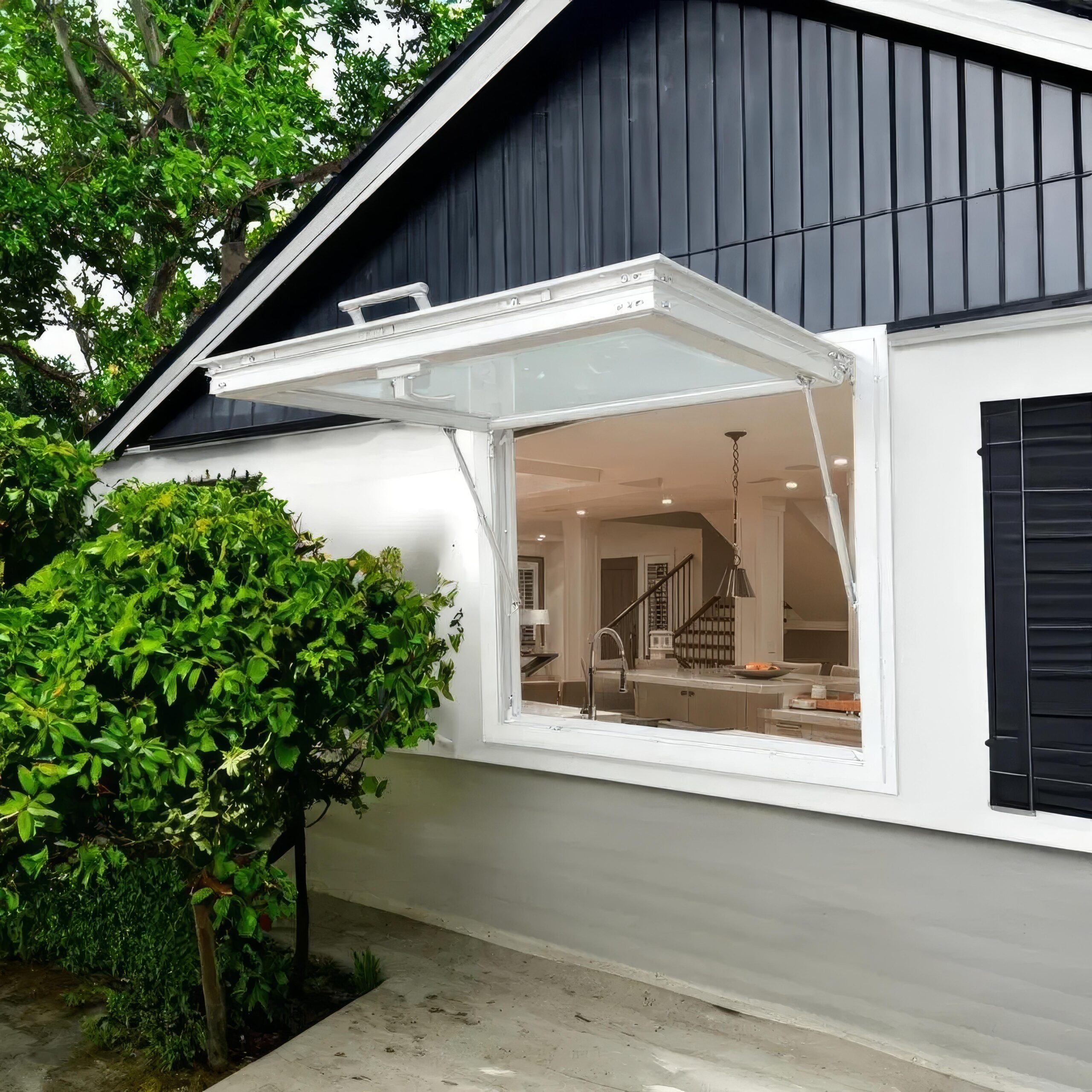 TEZA 65 Series Aluminum Hydraulic Window With Bottom Frame - Image 2