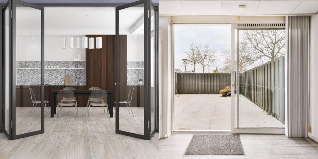 bi-fold doors vs sliding doors