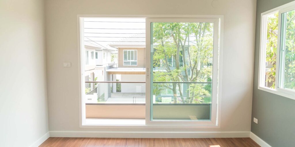 how to put a Plexiglass to a sliding door