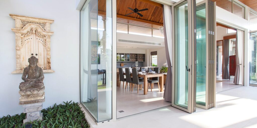 install a bifold door